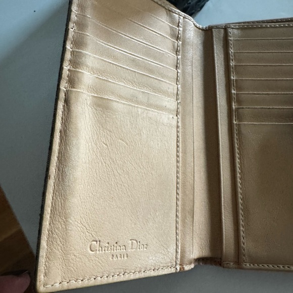 ✨ Iconic Vintage Christian Dior Saddle Flap Wallet - Oblique Trotter Monogram ✨ - Picture 5 of 8